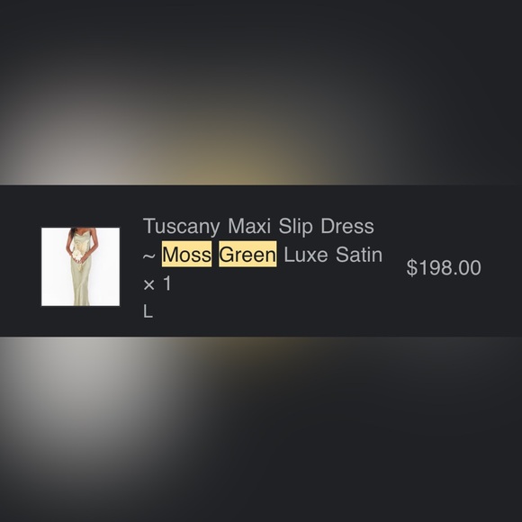 Elegant Olive Green Maxi Dress - Picture 2 of 6